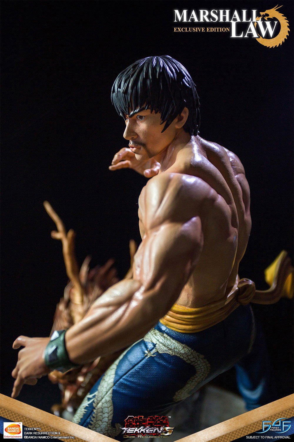 Tekken 5: Dark Resurrection - Marshall Law - 1/4 - Exclusive Edition (First 4 Figures) photo 31