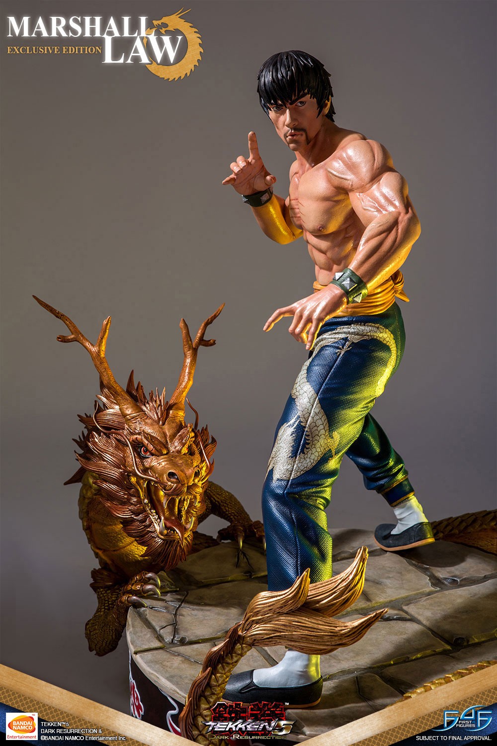 Tekken 5: Dark Resurrection - Marshall Law - 1/4 - Exclusive Edition (First 4 Figures) photo 34