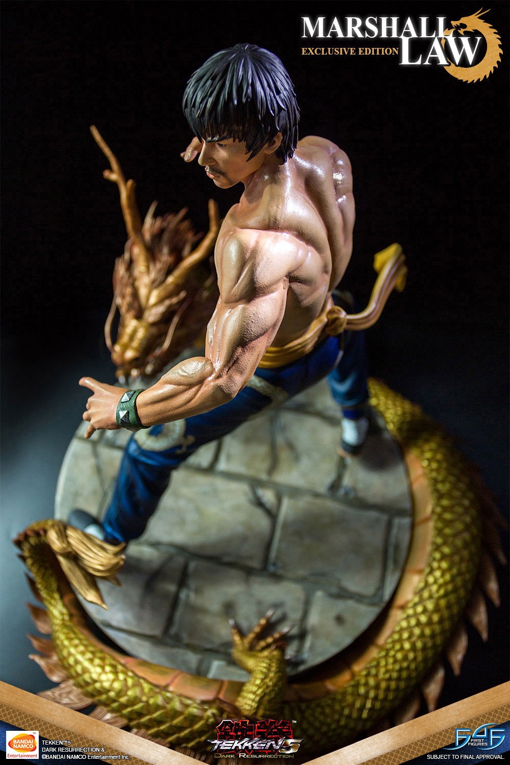 Tekken 5: Dark Resurrection - Marshall Law - 1/4 - Exclusive Edition (First 4 Figures) photo 36