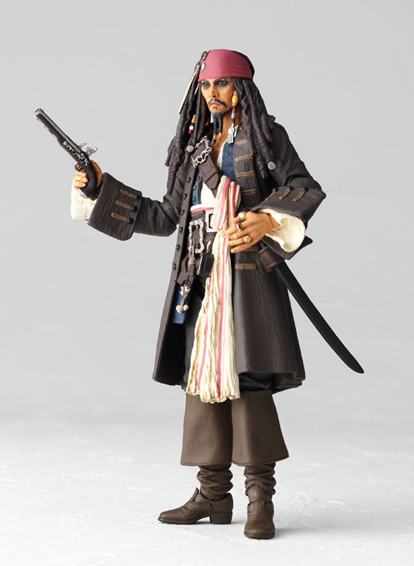 Pirates of the Caribbean - Jack Sparrow - Revoltech - Revoltech SFX (No.025) (Kaiyodo) photo 6