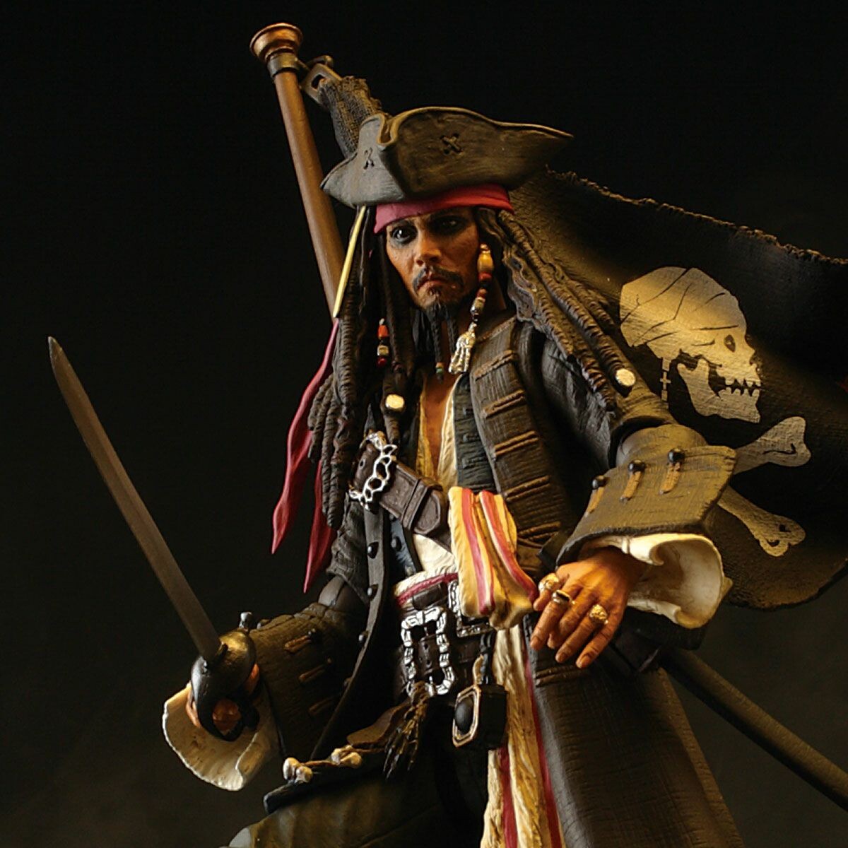 Pirates of the Caribbean - Jack Sparrow - Revoltech - Revoltech SFX (No.025) (Kaiyodo) photo 7