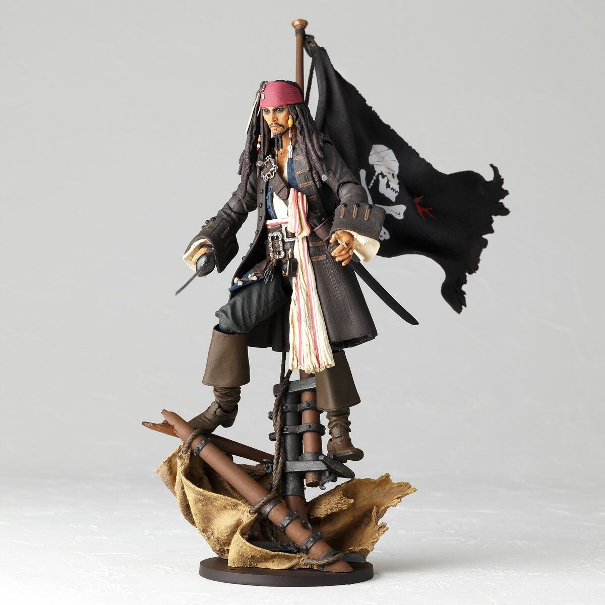 Pirates of the Caribbean - Jack Sparrow - Revoltech - Revoltech SFX (No.025) (Kaiyodo) photo 9