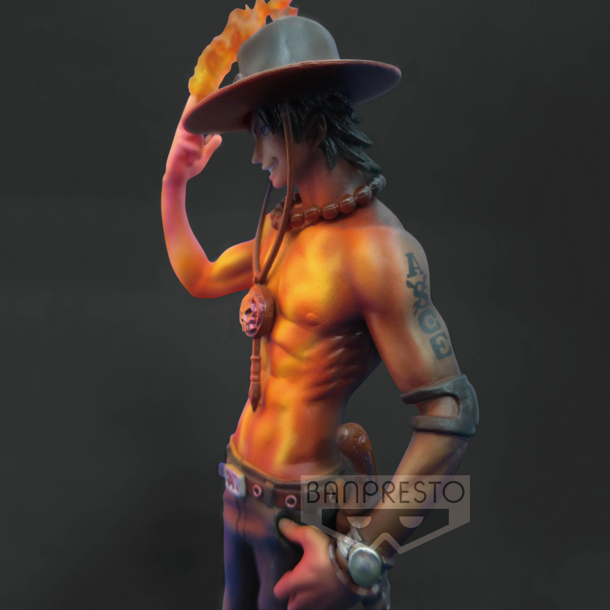 One Piece - Portgas D. Ace - Figure Colosseum - SCultures - Zoukeiou Chojho Kessen - Burning Color ver. (Banpresto) photo 4