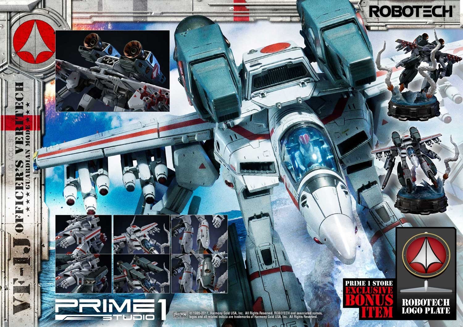 Robotech - VF-1J Officer’s Veritech - Premium Masterline (PMRT-01) - Guardian Mode (Prime 1 Studio) photo 28