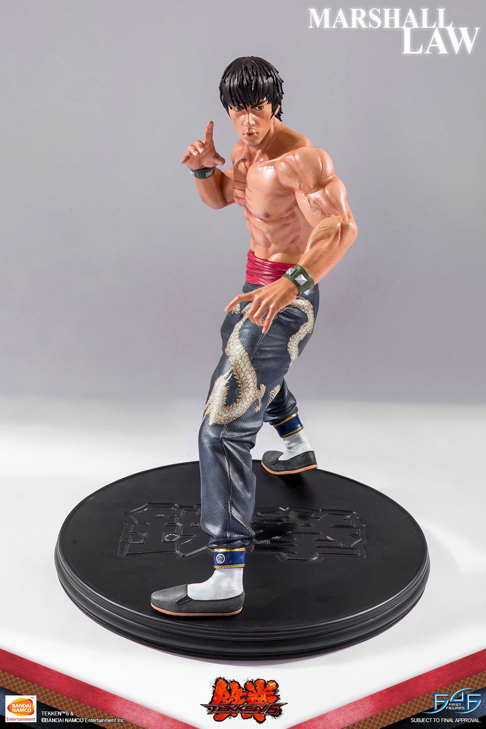 Tekken 6 - Marshall Law - 1/4 - Regular Edition (First 4 Figures) photo 13