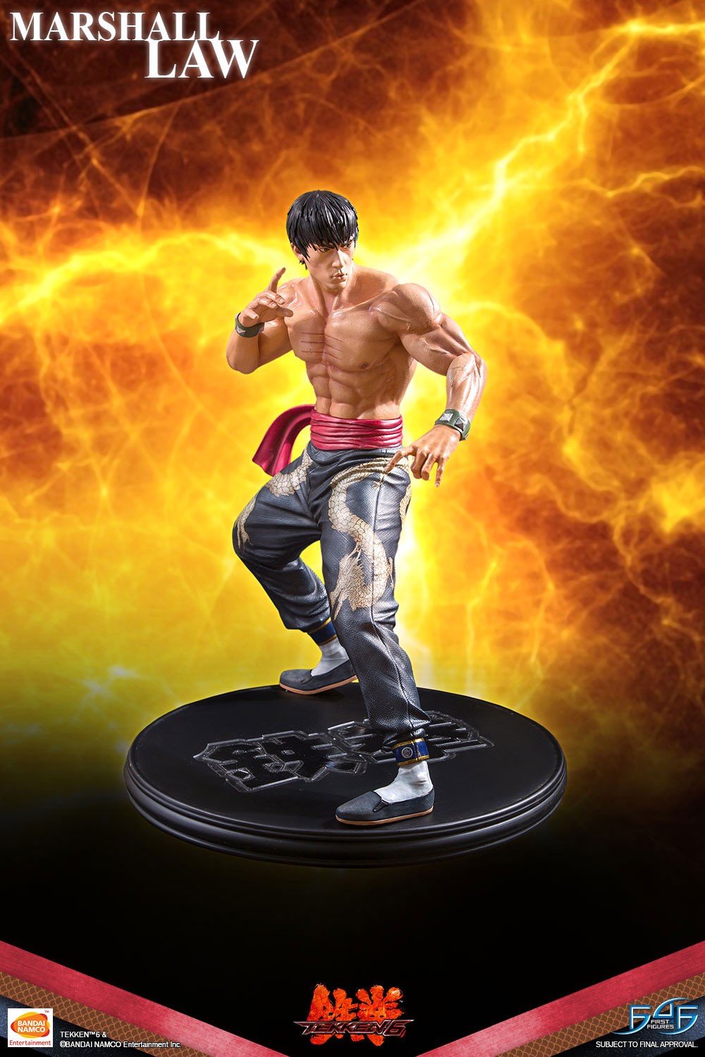 Tekken 6 - Marshall Law - 1/4 - Regular Edition (First 4 Figures) photo 14