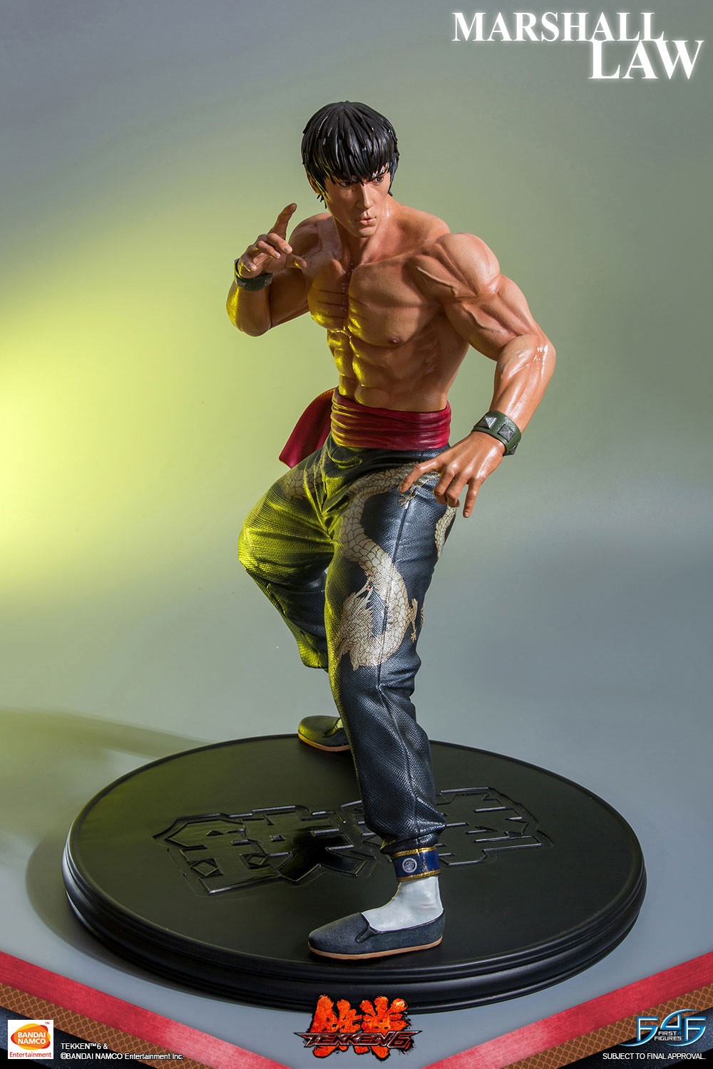 Tekken 6 - Marshall Law - 1/4 - Regular Edition (First 4 Figures) photo 23