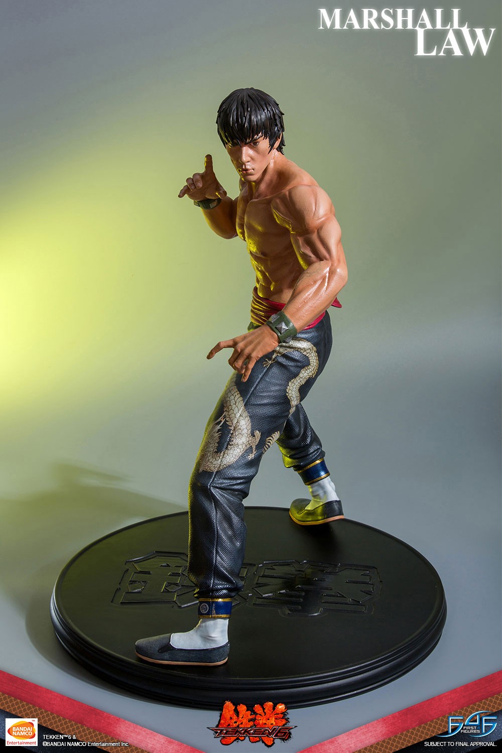 Tekken 6 - Marshall Law - 1/4 - Regular Edition (First 4 Figures) photo 24