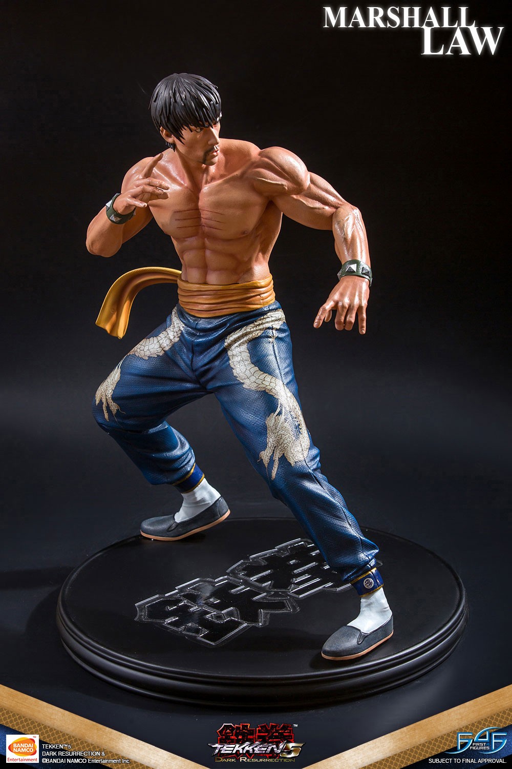 Tekken 5: Dark Resurrection - Marshall Law - 1/4 - Regular Edition (First 4 Figures) photo 26