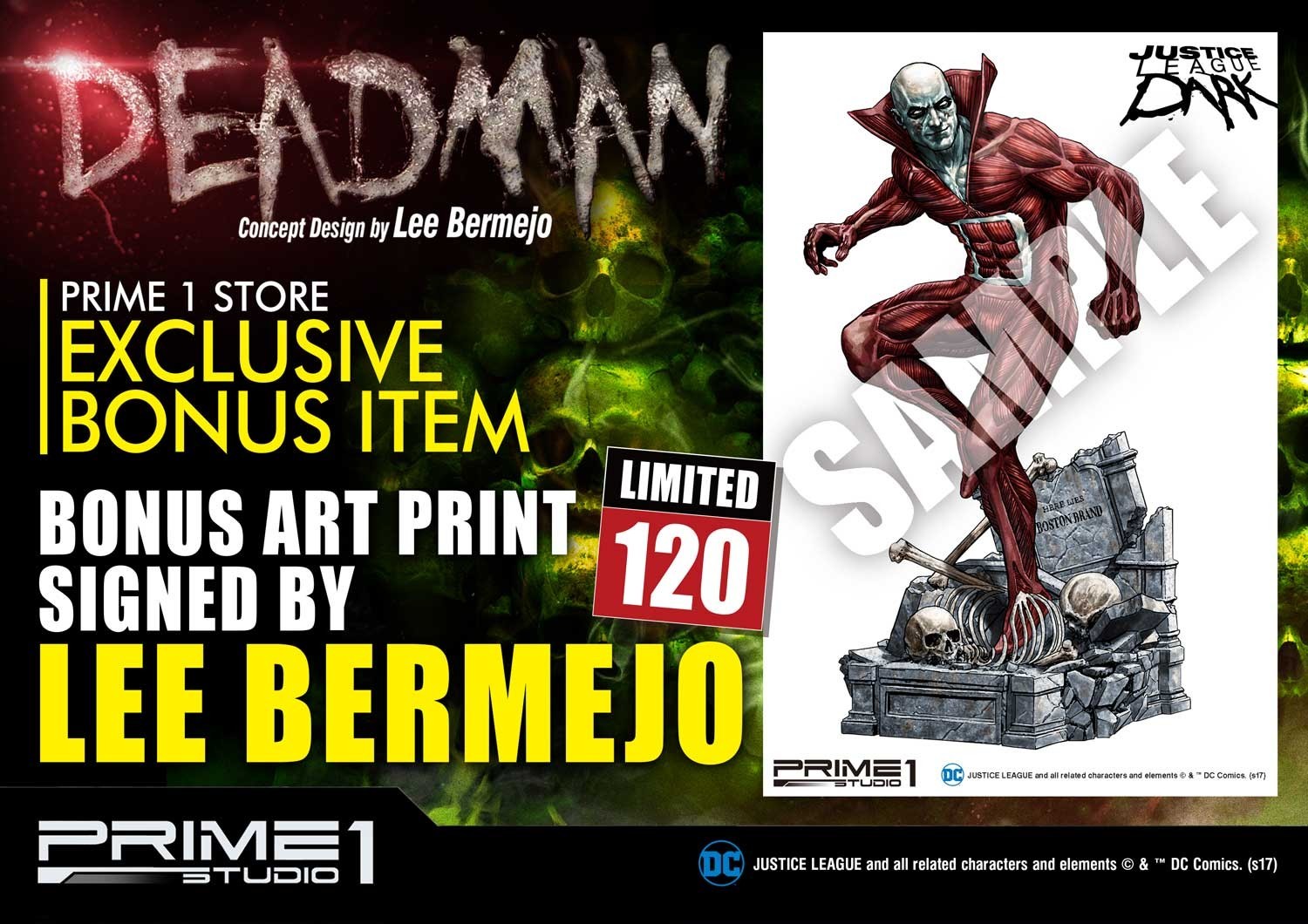 Justice League Dark - Deadman - Museum Masterline Series (MMDC-29) - 1/3 (Prime 1 Studio) photo 2