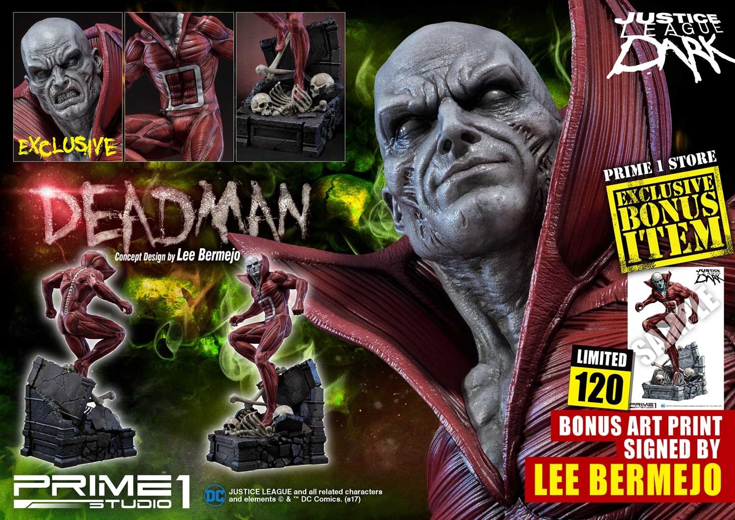 Justice League Dark - Deadman - Museum Masterline Series (MMDC-29) - 1/3 (Prime 1 Studio) photo 21