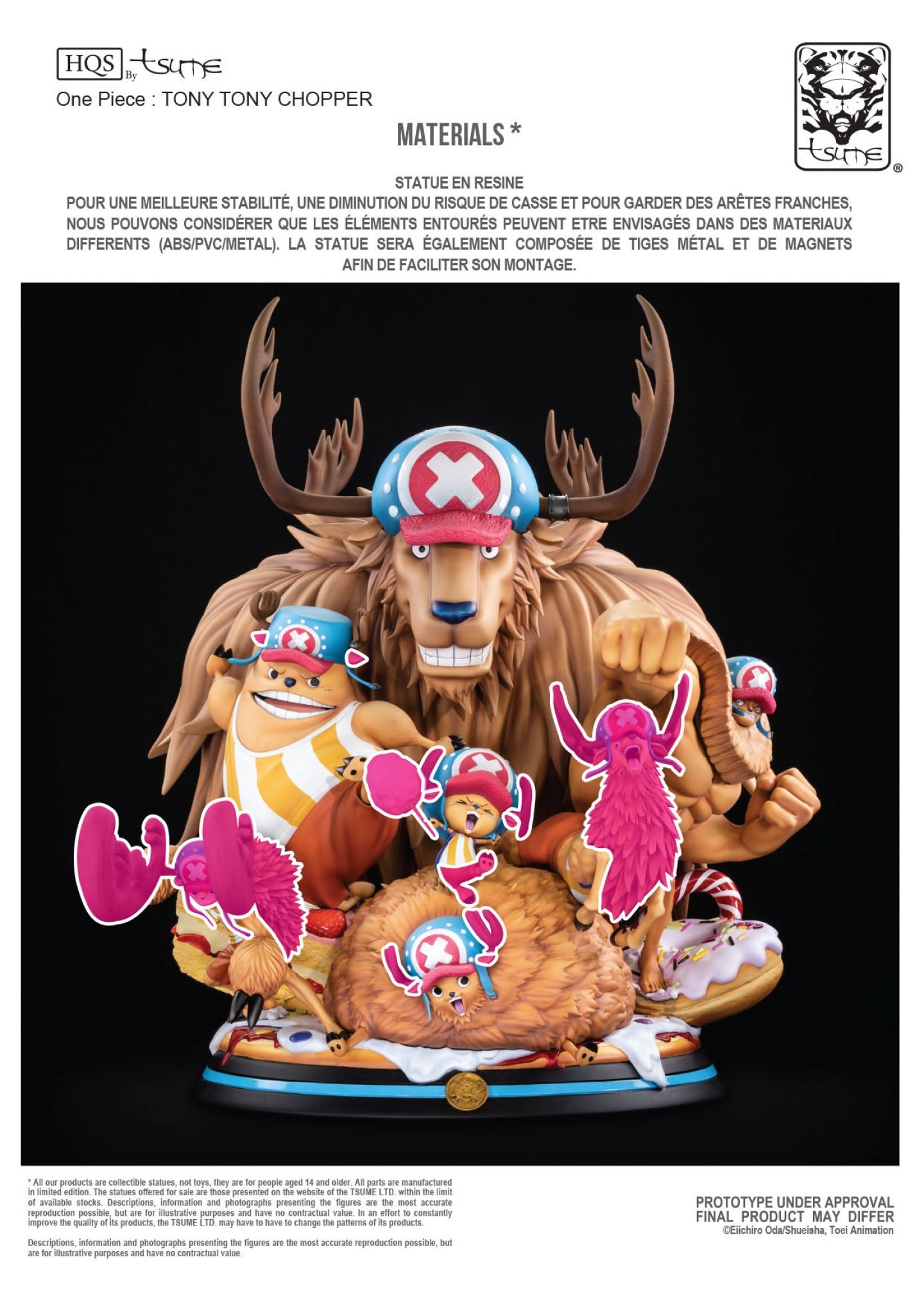 One Piece - Tony Tony Chopper - HQS - 1/7 (Tsume) photo 4