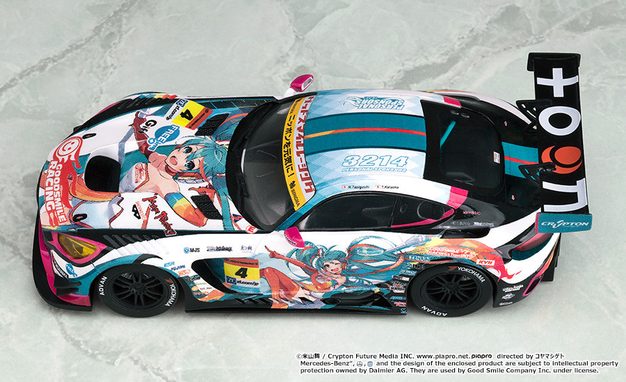 Good Smile Racing - Hatsune Miku - Itasha - 1/32 - AMG GT3 - 2016 Season Opening Version (Good Smile Company) photo 2