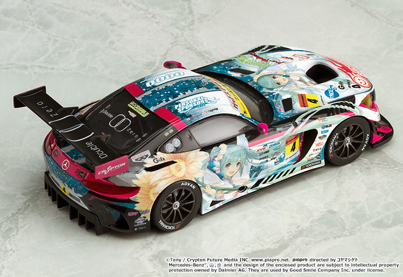 Good Smile Racing - Hatsune Miku - Itasha - 1/32 - Mercedes-Benz AMG GT3 - 2017 Season Opening Victory Version (Good Smile Company) photo 2