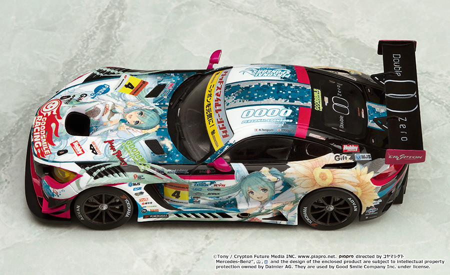 Good Smile Racing - Hatsune Miku - Itasha - 1/32 - Mercedes-Benz AMG GT3 - 2017 Season Opening Victory Version (Good Smile Company) photo 3