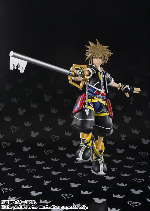 Kingdom Hearts II - Sora - S.H.Figuarts (Bandai) photo 7