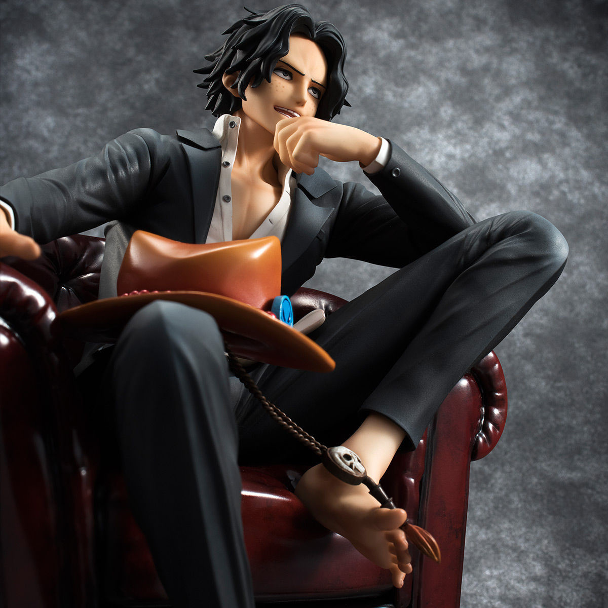 One Piece - Portgas D. Ace - Excellent Model - Portrait Of Pirates Limited Edition - Portrait of Pirates SOC - 1/8 (MegaHouse) photo 3