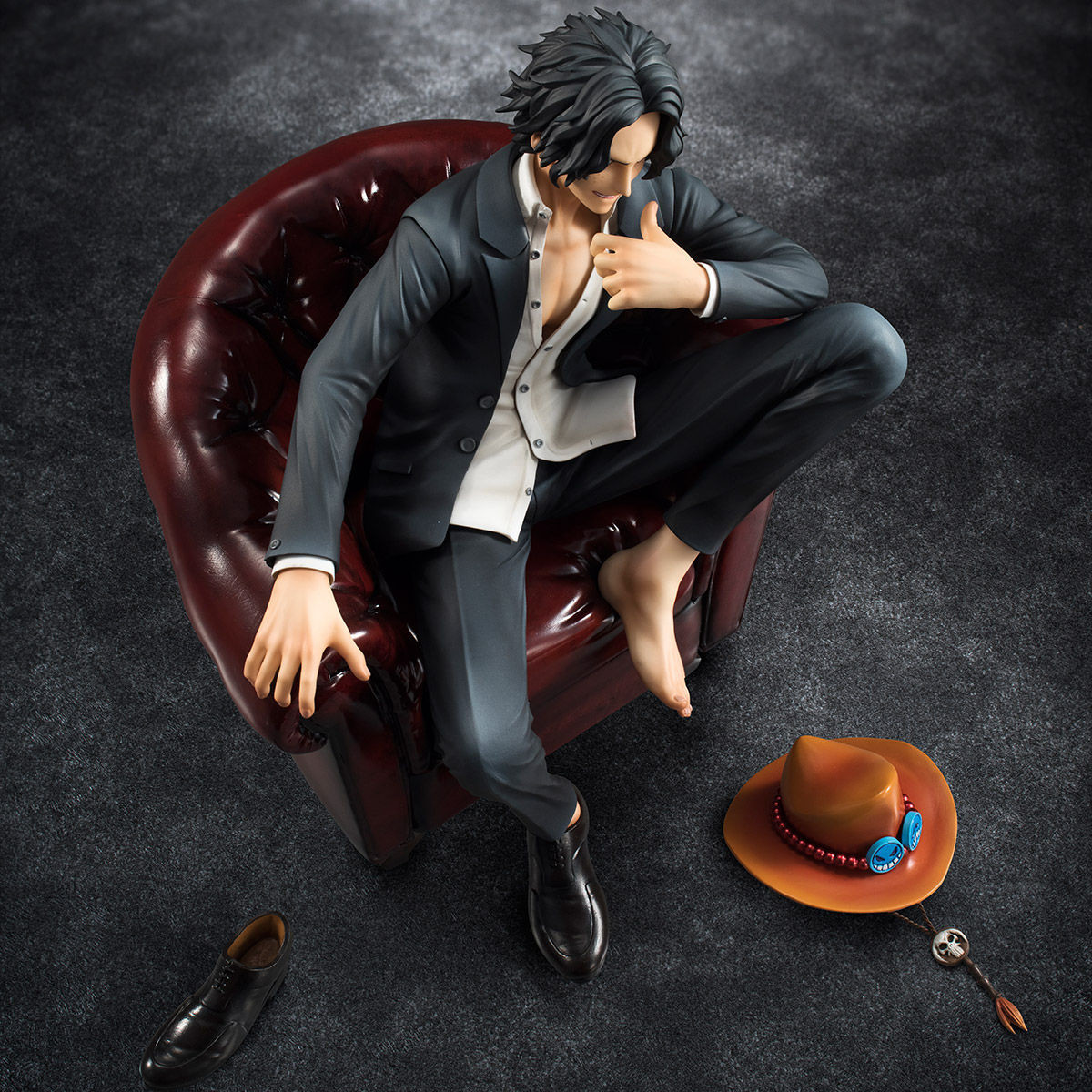 One Piece - Portgas D. Ace - Excellent Model - Portrait Of Pirates Limited Edition - Portrait of Pirates SOC - 1/8 (MegaHouse) photo 4