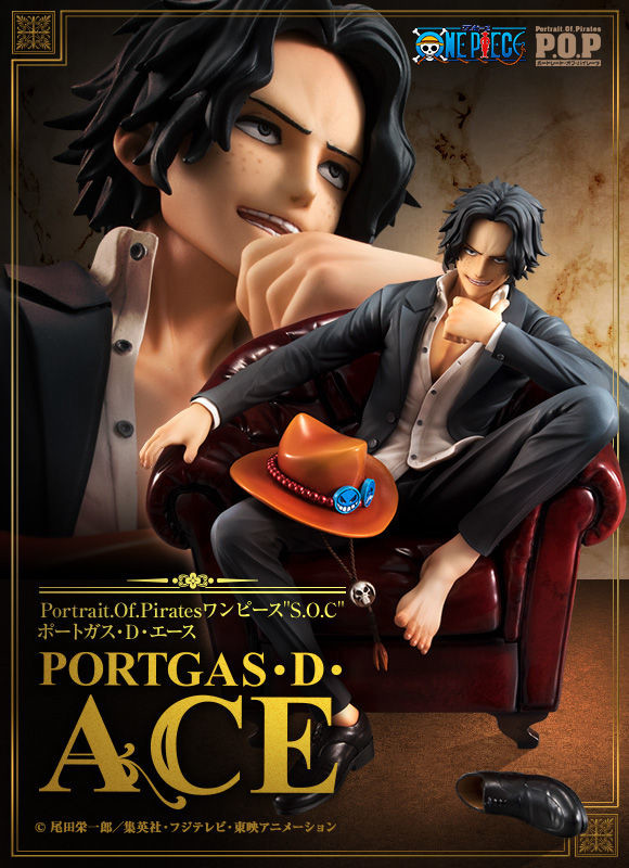 One Piece - Portgas D. Ace - Excellent Model - Portrait Of Pirates Limited Edition - Portrait of Pirates SOC - 1/8 (MegaHouse) photo 5