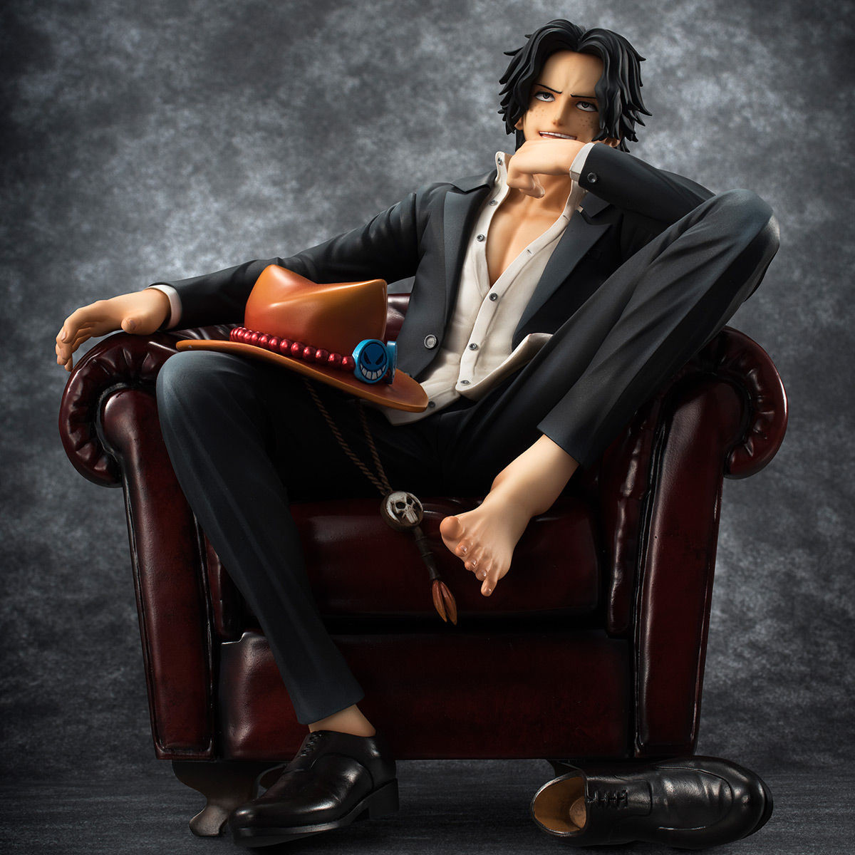 One Piece - Portgas D. Ace - Excellent Model - Portrait Of Pirates Limited Edition - Portrait of Pirates SOC - 1/8 (MegaHouse) photo 8