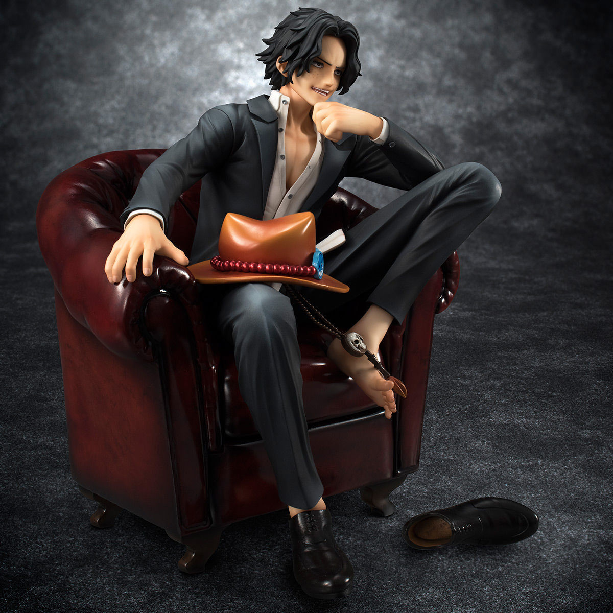 One Piece - Portgas D. Ace - Excellent Model - Portrait Of Pirates Limited Edition - Portrait of Pirates SOC - 1/8 (MegaHouse) photo 9