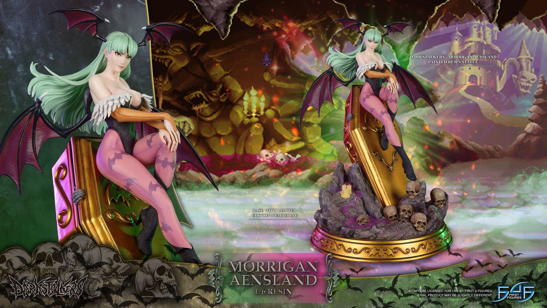 Vampire: The Night Warriors - Morrigan Aensland - 1/6 (First 4 Figures) photo 11