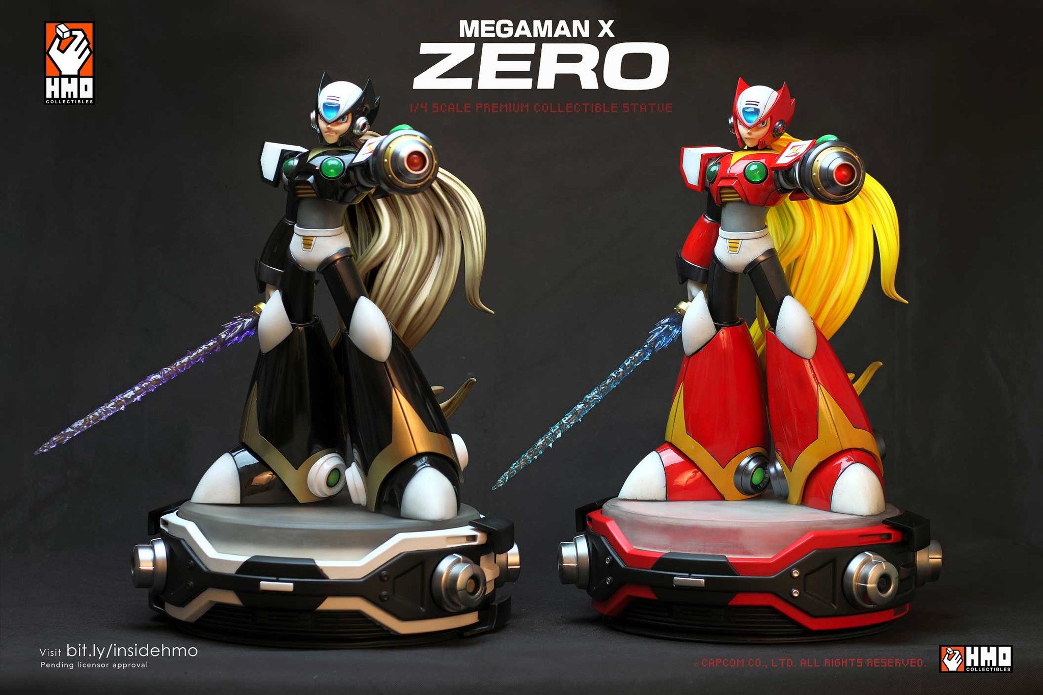 Rockman X - Zero - Gaming Legends - 1/4 - Black Edition (Hand Made Object) photo 2