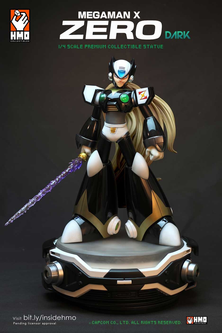 Rockman X - Zero - Gaming Legends - 1/4 - Black Edition (Hand Made Object) photo 3