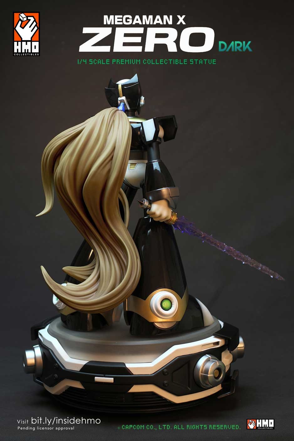 Rockman X - Zero - Gaming Legends - 1/4 - Black Edition (Hand Made Object) photo 6