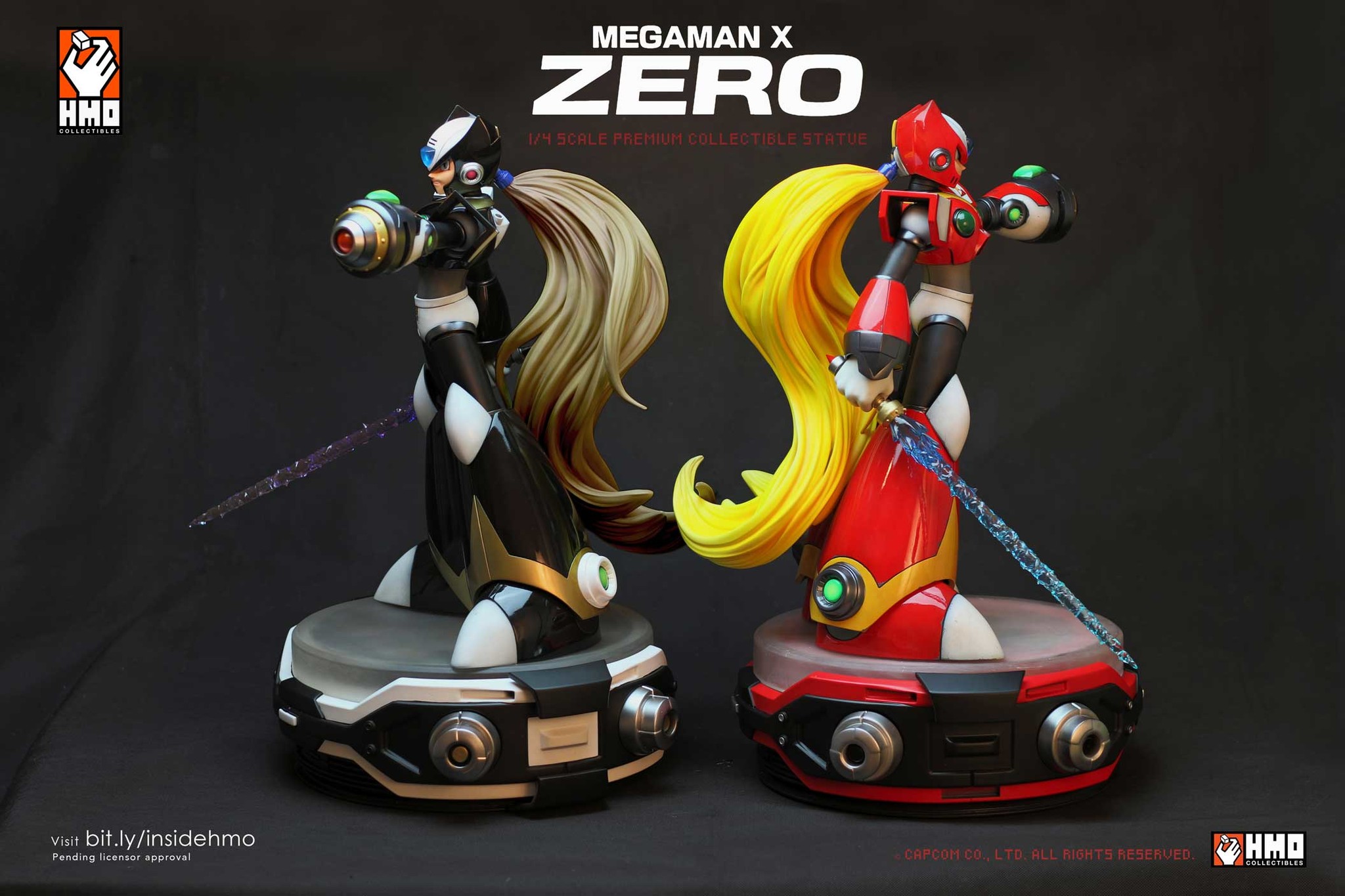 Rockman X - Zero - Gaming Legends - 1/4 - Black Edition (Hand Made Object) photo 7