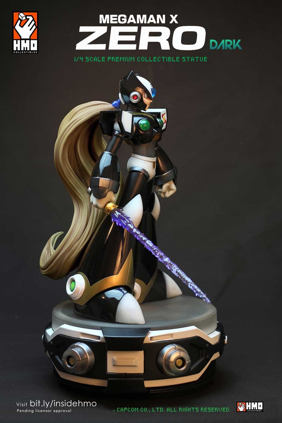 Rockman X - Zero - Gaming Legends - 1/4 - Black Edition (Hand Made Object) photo 8