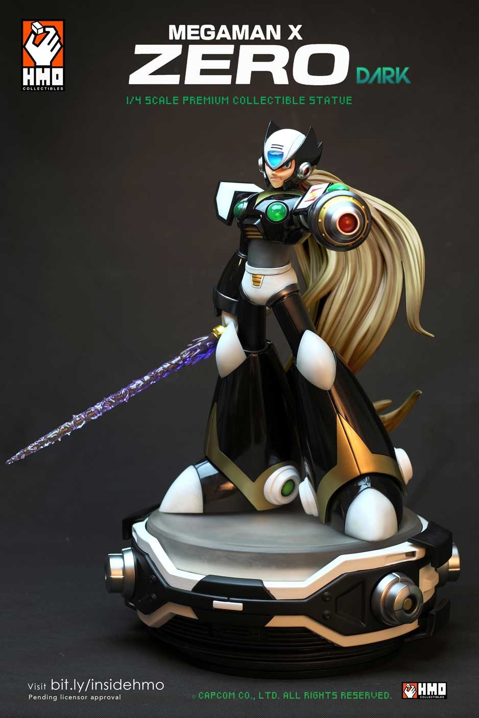 Rockman X - Zero - Gaming Legends - 1/4 - Black Edition (Hand Made Object) photo 16