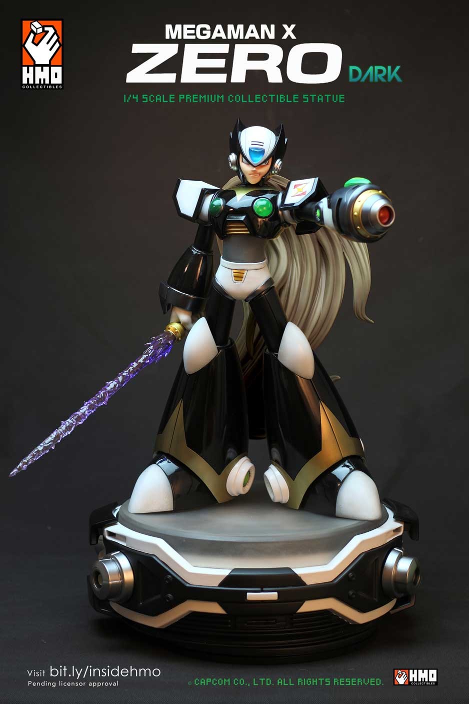 Rockman X - Zero - Gaming Legends - 1/4 - Black Edition (Hand Made Object) photo 17