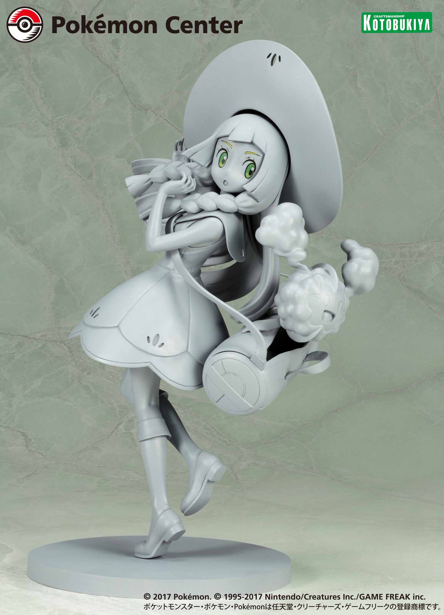 Pocket Monsters Moon - Pocket Monsters Sun - Cosmog - Lilie - Pokémon Center Original Figure - 1/8 (Kotobukiya) photo 3