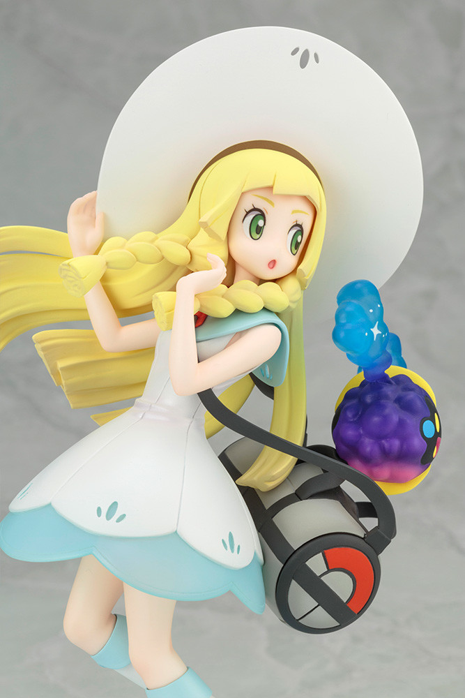 Pocket Monsters Moon - Pocket Monsters Sun - Cosmog - Lilie - Pokémon Center Original Figure - 1/8 (Kotobukiya) photo 11