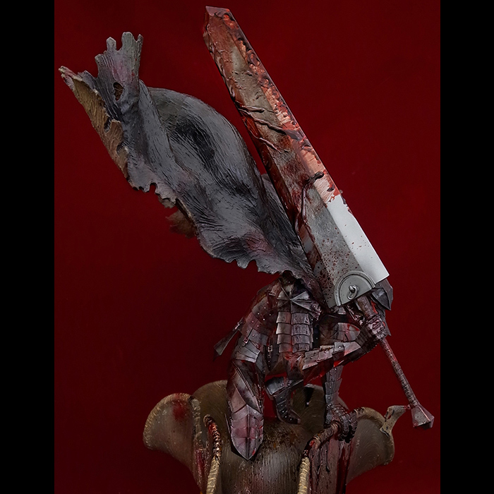 Berserk - Guts - The Tentacle Ship - Aluminum Coating Gold Version (Art of War) photo 4