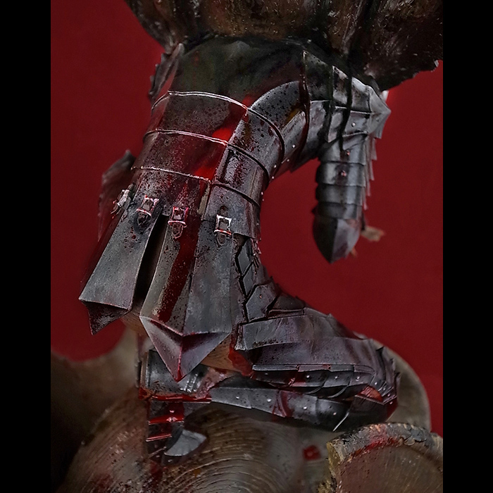 Berserk - Guts - The Tentacle Ship - Aluminum Coating Gold Version (Art of War) photo 5
