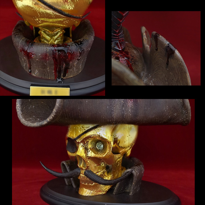 Berserk - Guts - The Tentacle Ship - Aluminum Coating Gold Version (Art of War) photo 7