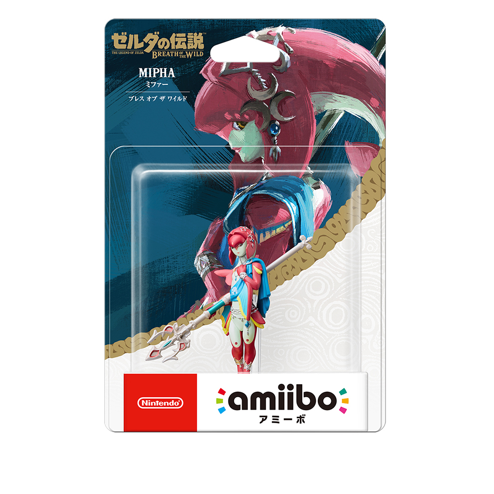 Zelda no Densetsu: Breath of the Wild - Mipha - Amiibo - Amiibo Zelda no Densetsu Series (Nintendo) photo 3