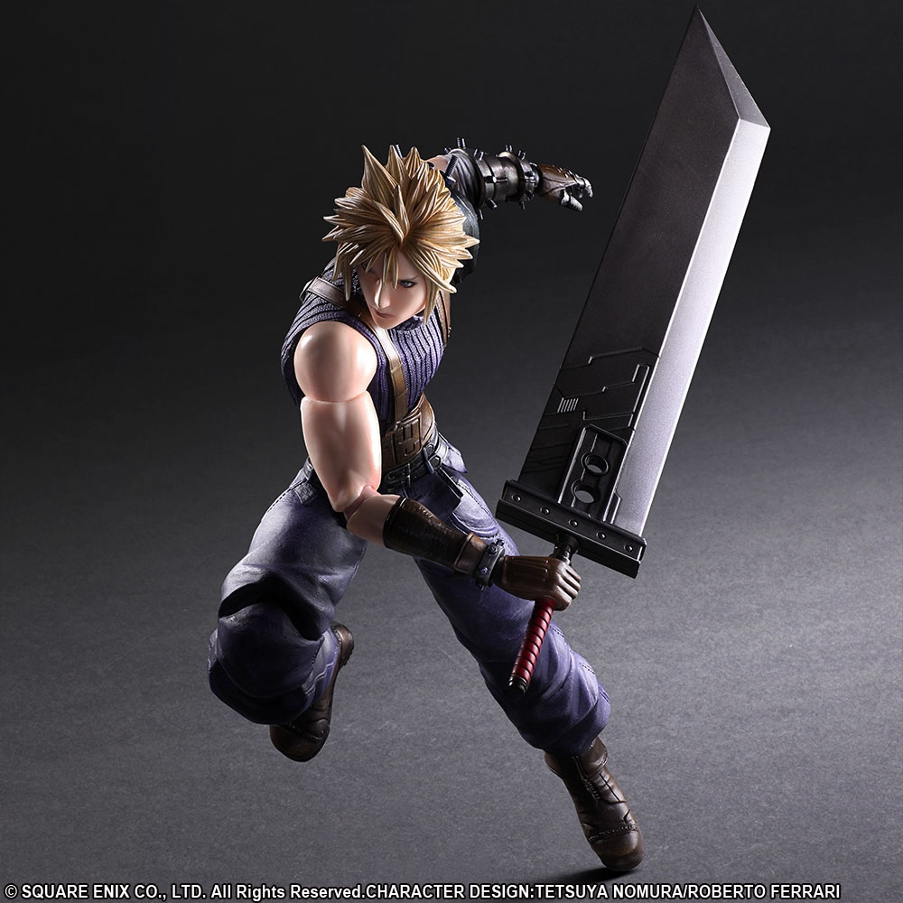 Final Fantasy VII Remake - Cloud Strife - Play Arts Kai - Limited Color ver. (Square Enix) photo 2