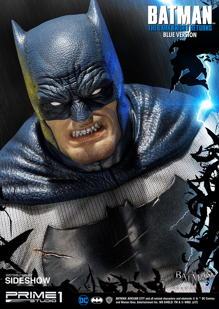 Batman: Arkham City - Batman: The Dark Knight Returns - Batman - Bust - Premium Bust (PBDC-02) - Blue Version (Prime 1 Studio, Sideshow Collectibles) photo 2