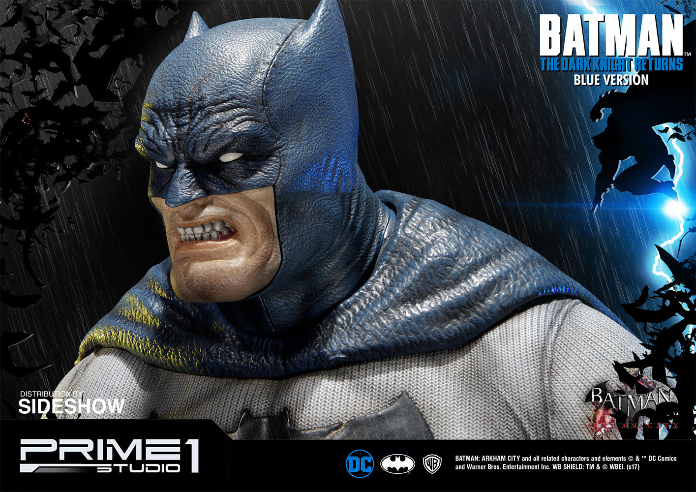 Batman: Arkham City - Batman: The Dark Knight Returns - Batman - Bust - Premium Bust (PBDC-02) - Blue Version (Prime 1 Studio, Sideshow Collectibles) photo 6
