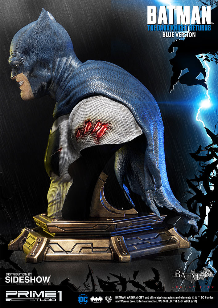 Batman: Arkham City - Batman: The Dark Knight Returns - Batman - Bust - Premium Bust (PBDC-02) - Blue Version (Prime 1 Studio, Sideshow Collectibles) photo 8
