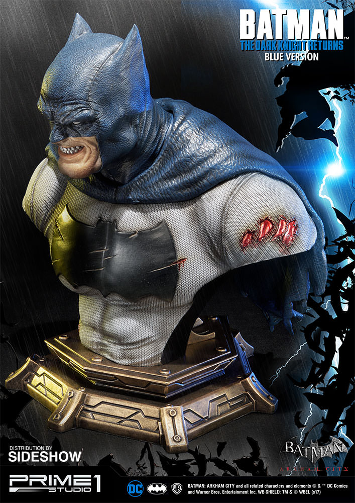 Batman: Arkham City - Batman: The Dark Knight Returns - Batman - Bust - Premium Bust (PBDC-02) - Blue Version (Prime 1 Studio, Sideshow Collectibles) photo 10