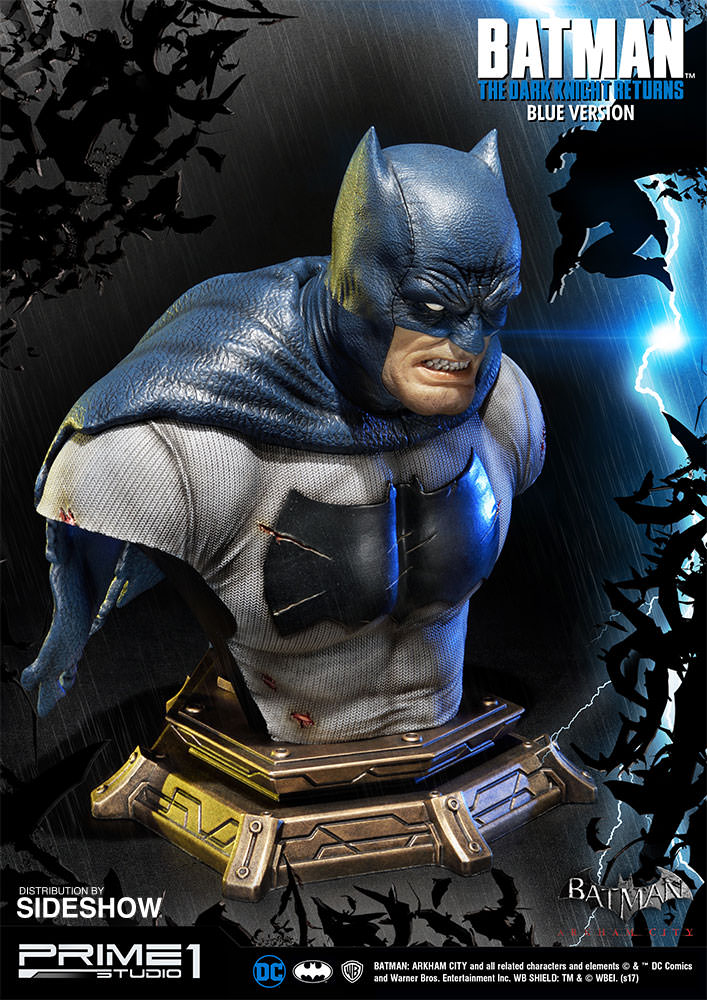 Batman: Arkham City - Batman: The Dark Knight Returns - Batman - Bust - Premium Bust (PBDC-02) - Blue Version (Prime 1 Studio, Sideshow Collectibles) photo 11