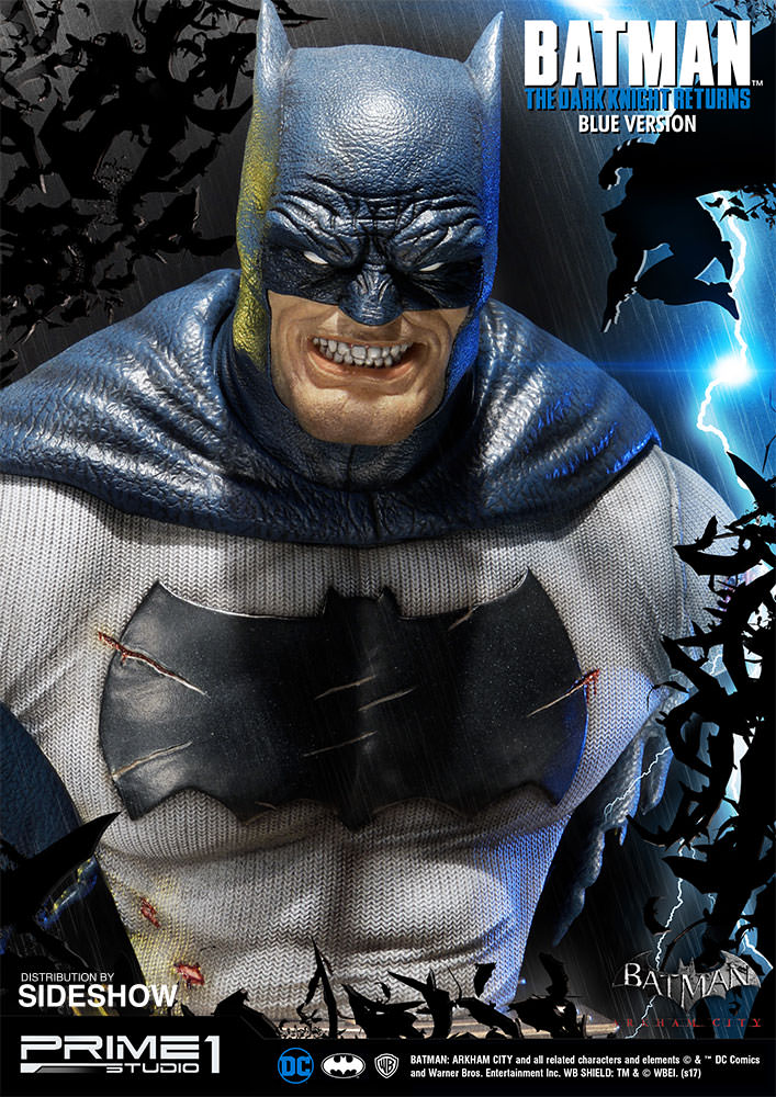 Batman: Arkham City - Batman: The Dark Knight Returns - Batman - Bust - Premium Bust (PBDC-02) - Blue Version (Prime 1 Studio, Sideshow Collectibles) photo 14