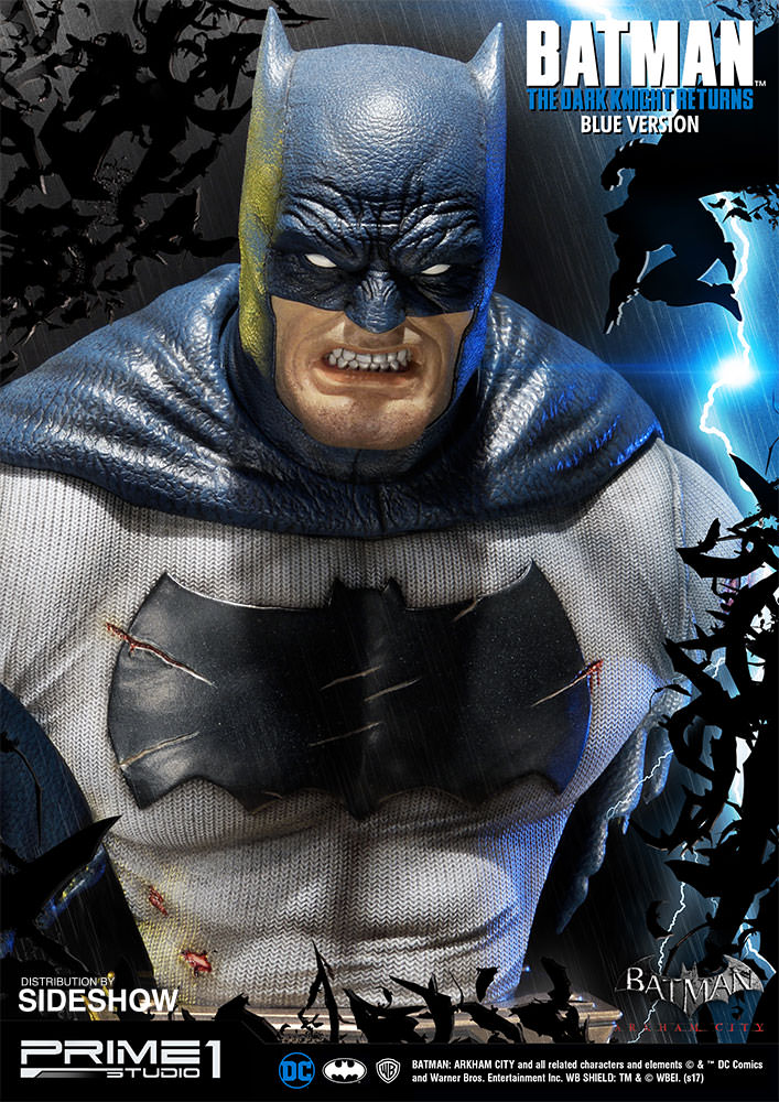 Batman: Arkham City - Batman: The Dark Knight Returns - Batman - Bust - Premium Bust (PBDC-02) - Blue Version (Prime 1 Studio, Sideshow Collectibles) photo 15
