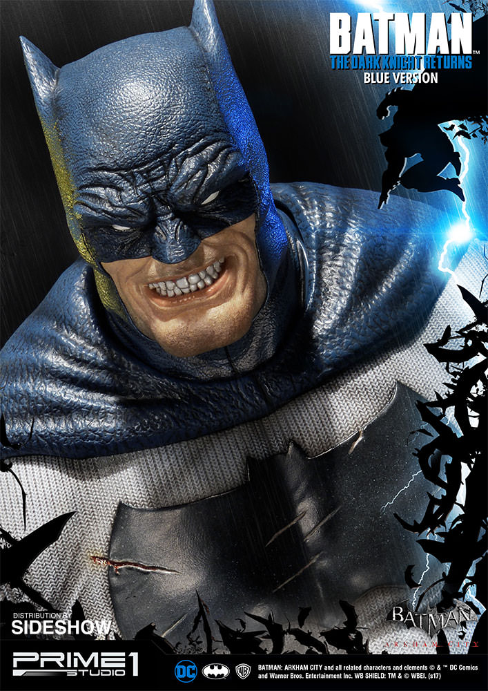 Batman: Arkham City - Batman: The Dark Knight Returns - Batman - Bust - Premium Bust (PBDC-02) - Blue Version (Prime 1 Studio, Sideshow Collectibles) photo 17