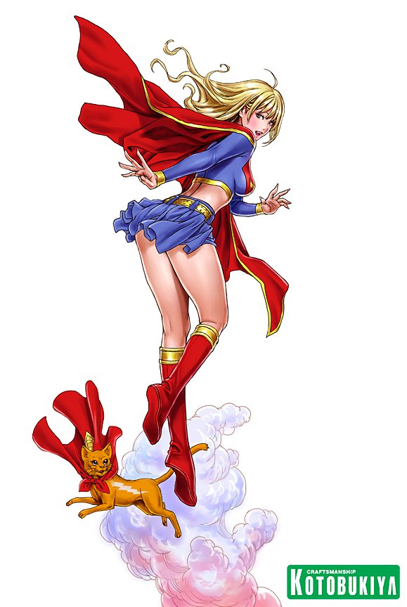 Superman - Supergirl - Bishoujo Statue - DC Comics Bishoujo - 1/7 (Kotobukiya) photo 4