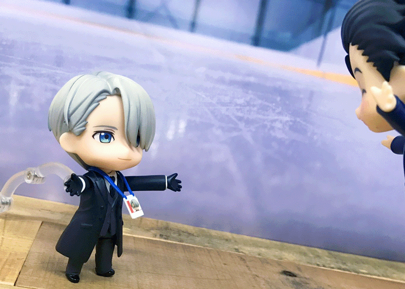 Yuri!!! on Ice - Katsuki Yuuri - Makkachin - Nendoroid (#762) - Free Skating Ver. (Orange Rouge) photo 3